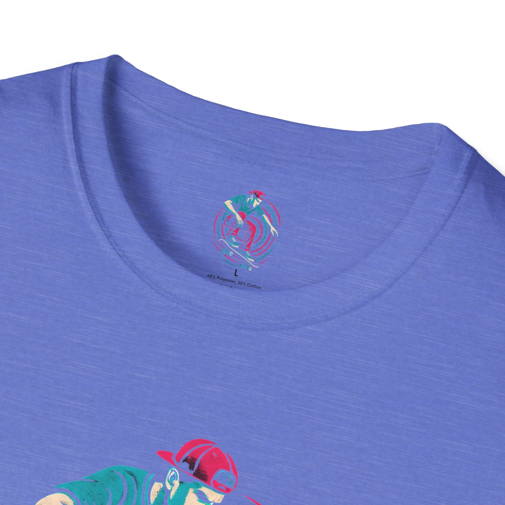 Skateboarder performing trick T-Shirt
