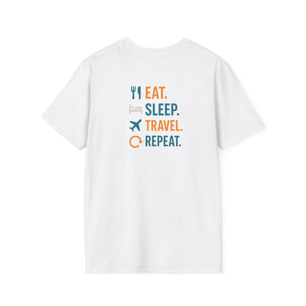 Eat Sleep Travel Repeat T-Shirt