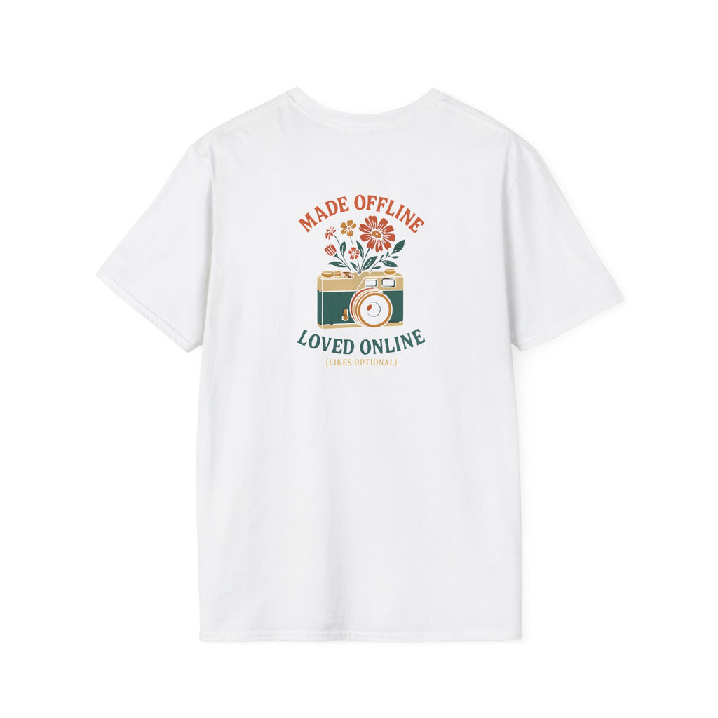 Camera with Flowers T-Shirt