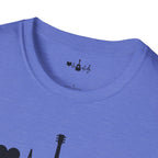 Heartbeat Guitar Music T-Shirt