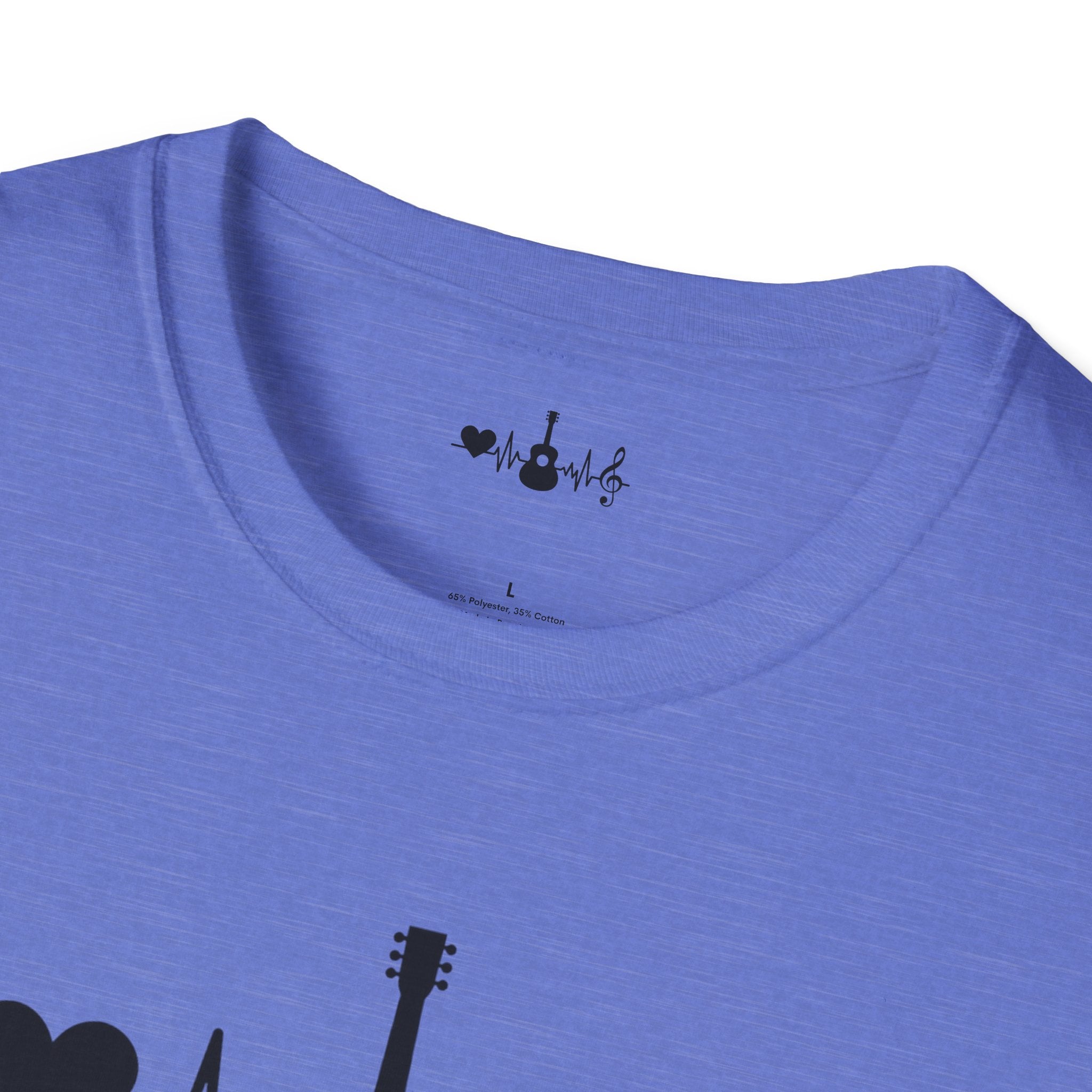 Heartbeat Guitar Music T-Shirt