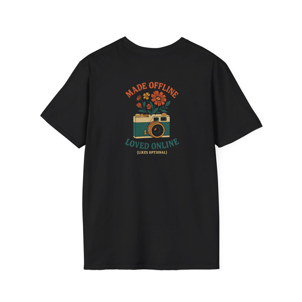 Camera with Flowers T-Shirt