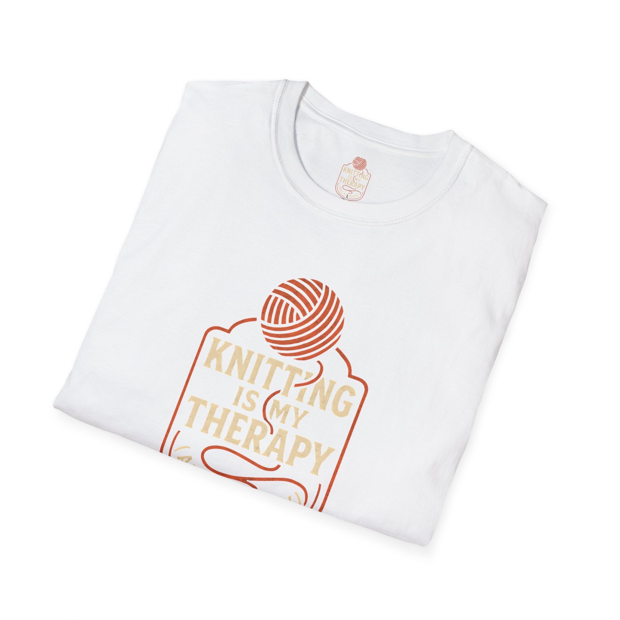 Knitting Is Therapy T-Shirt