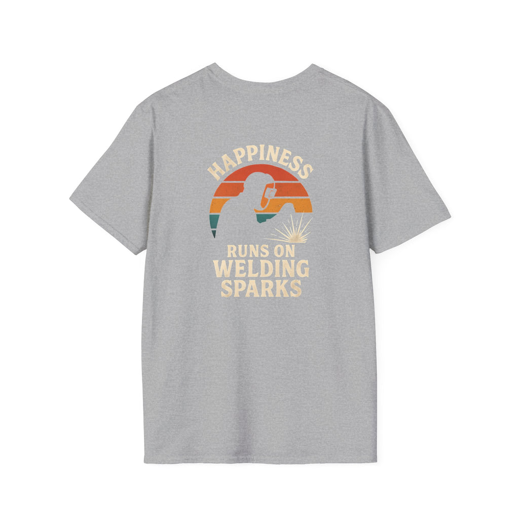 Happiness Runs on Welding T-Shirt