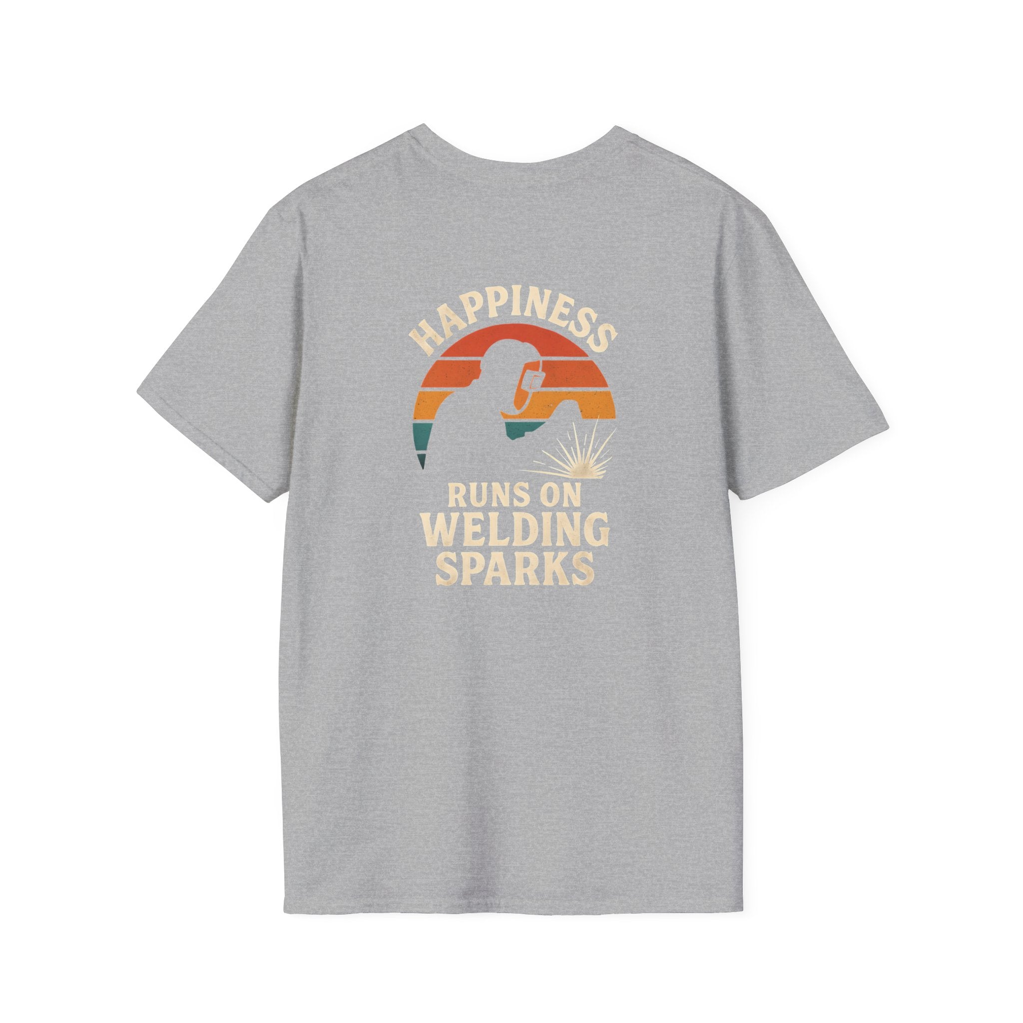 Happiness Runs on Welding T-Shirt