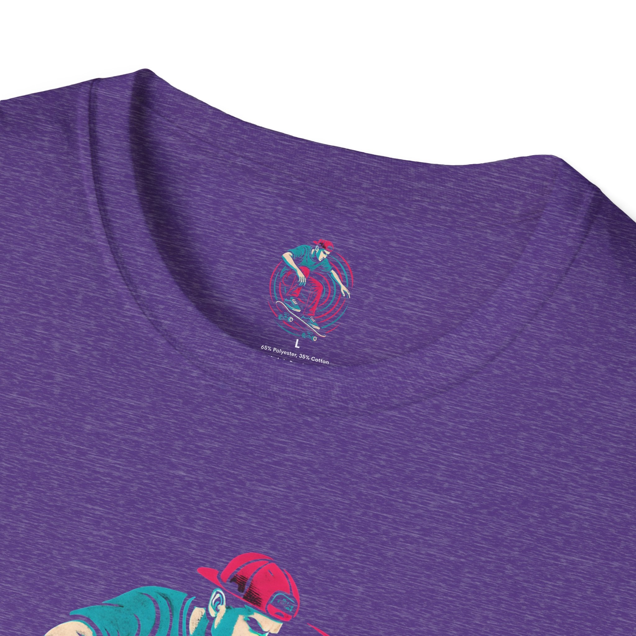 Skateboarder performing trick T-Shirt