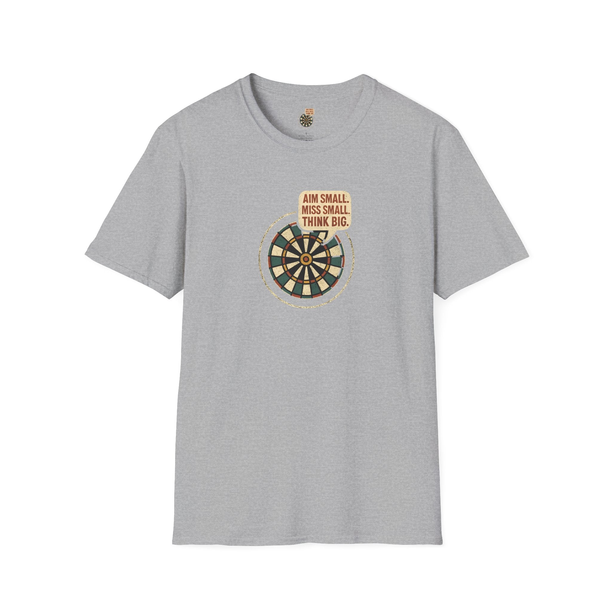 Motivational Dartboard Phrase T-Shirt