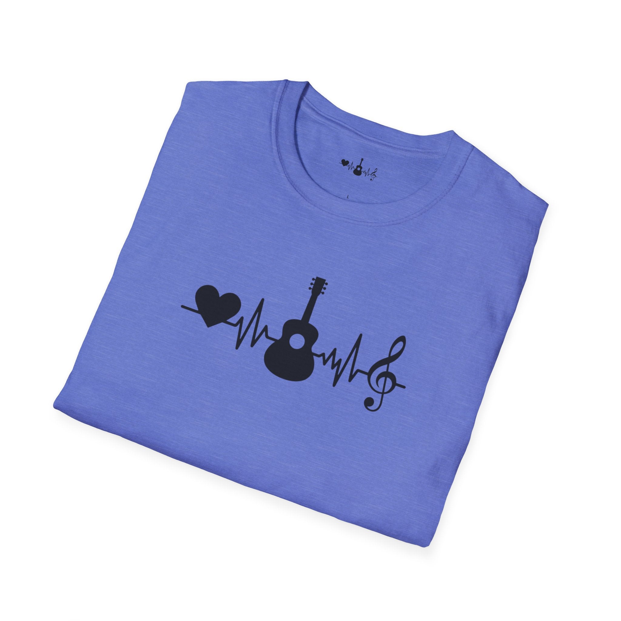 Heartbeat Guitar Music T-Shirt