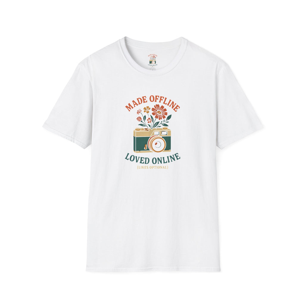 Camera with Flowers T-Shirt
