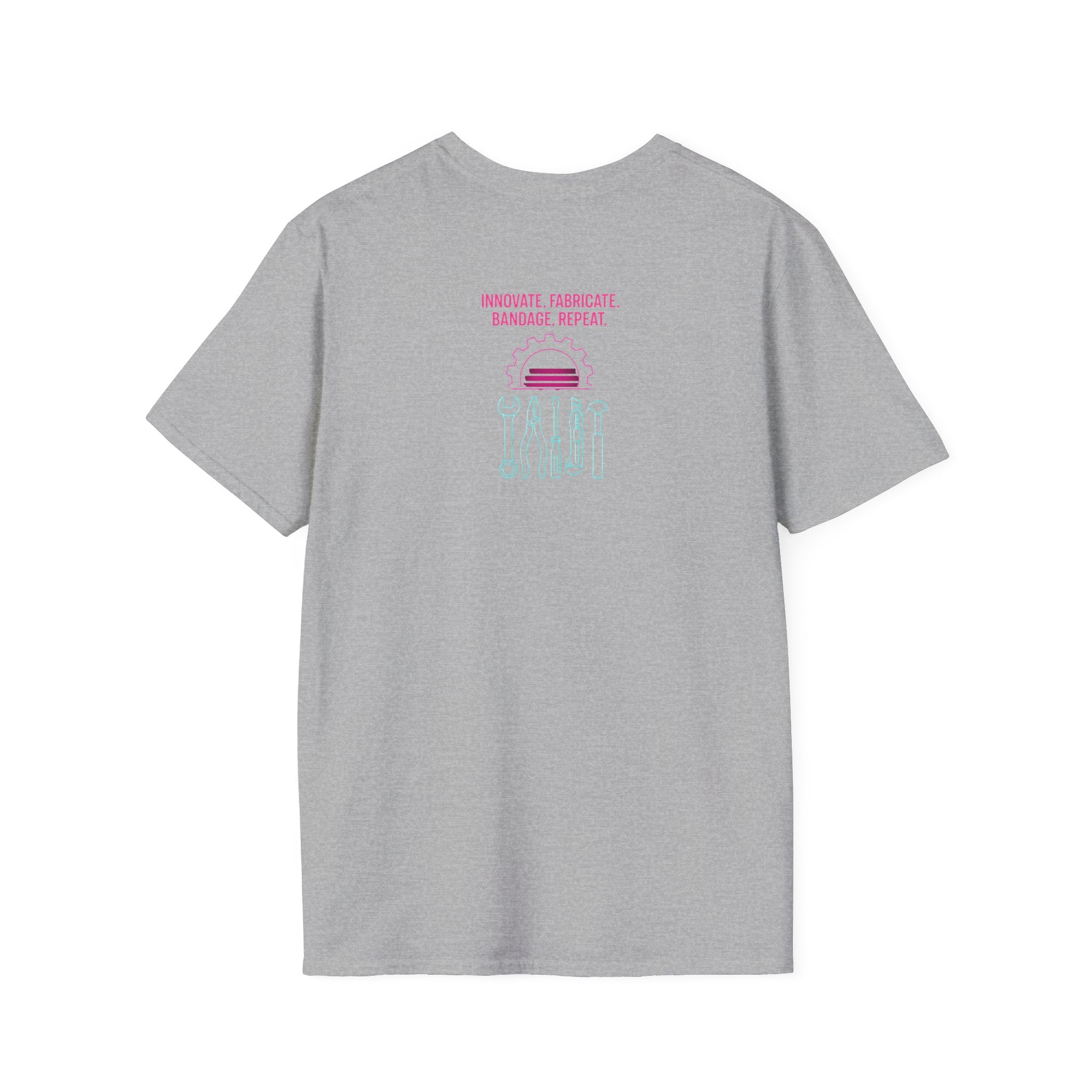 Innovate Fabricate Bandage Repeat T-Shirt