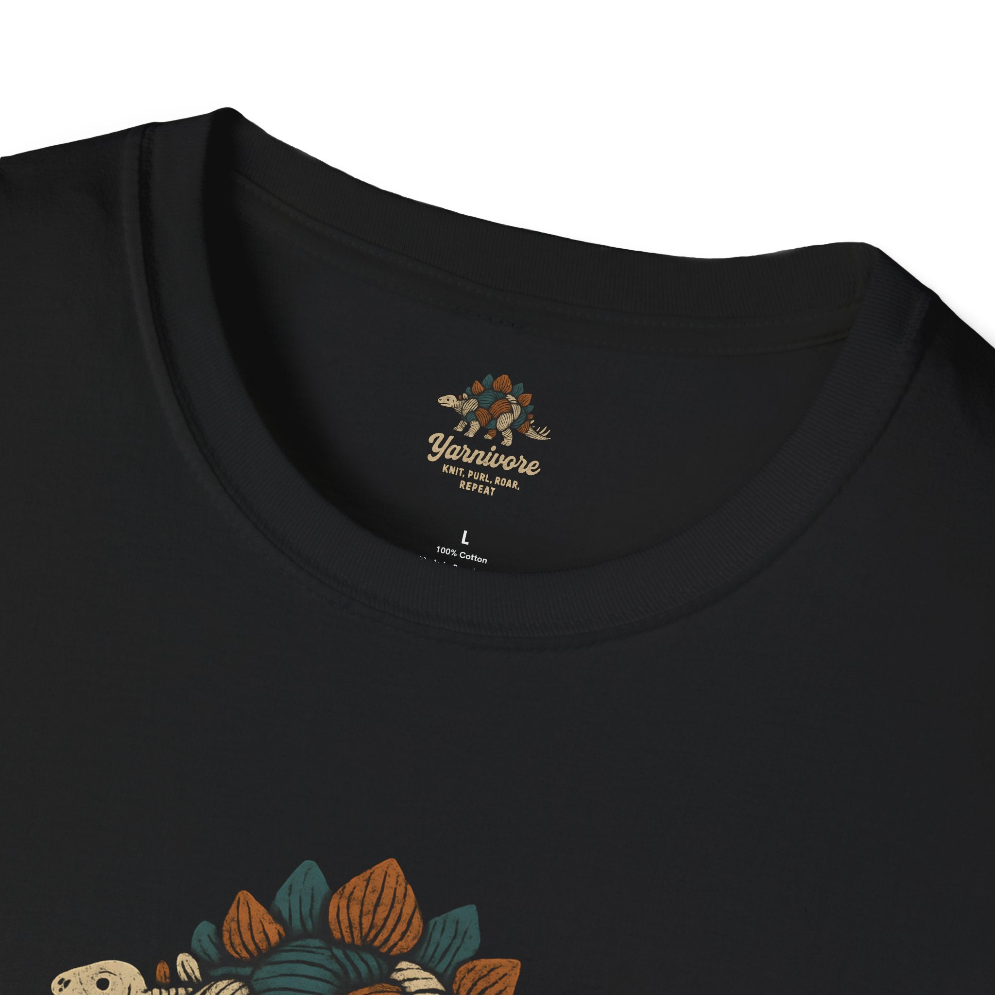 Yarnivore Knit Purl Roar T-Shirt