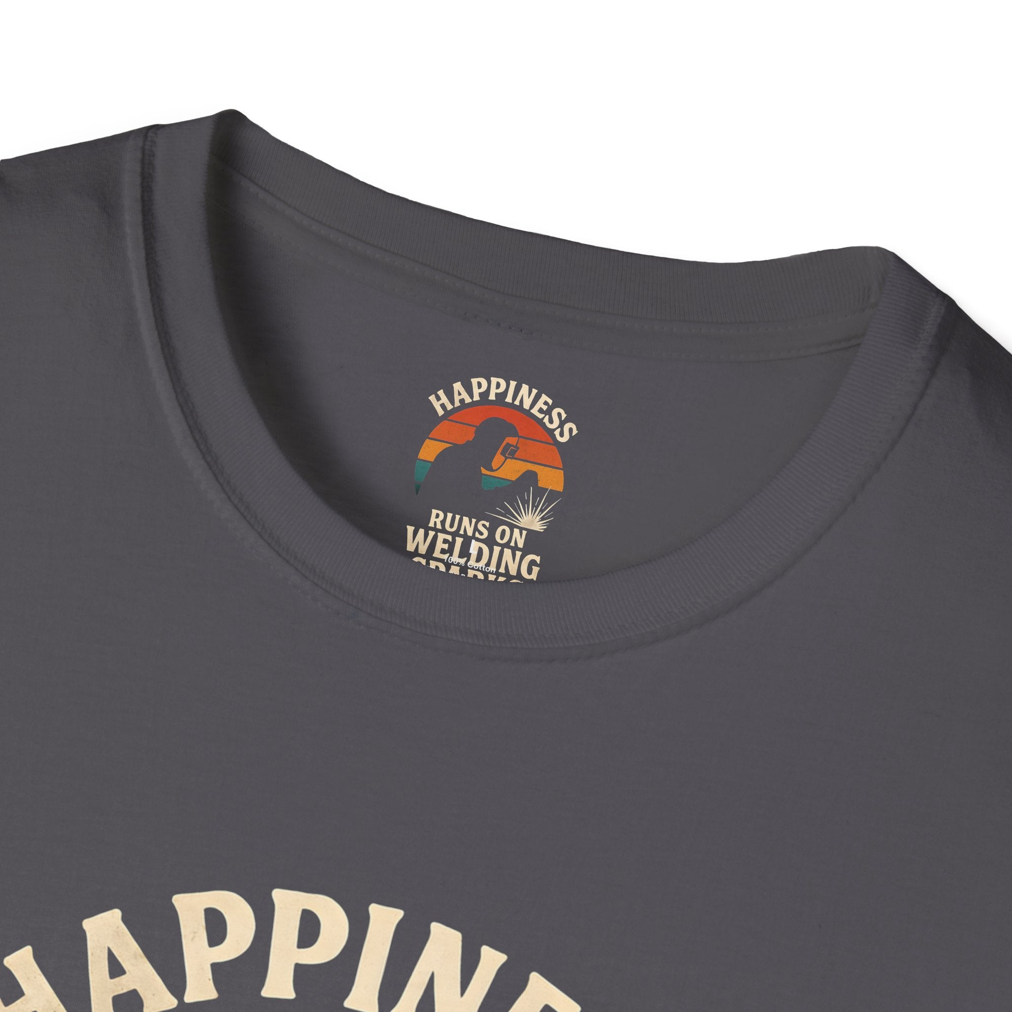 Happiness Runs on Welding T-Shirt