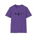 Heartbeat Guitar Music T-Shirt