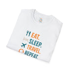 Eat Sleep Travel Repeat T-Shirt
