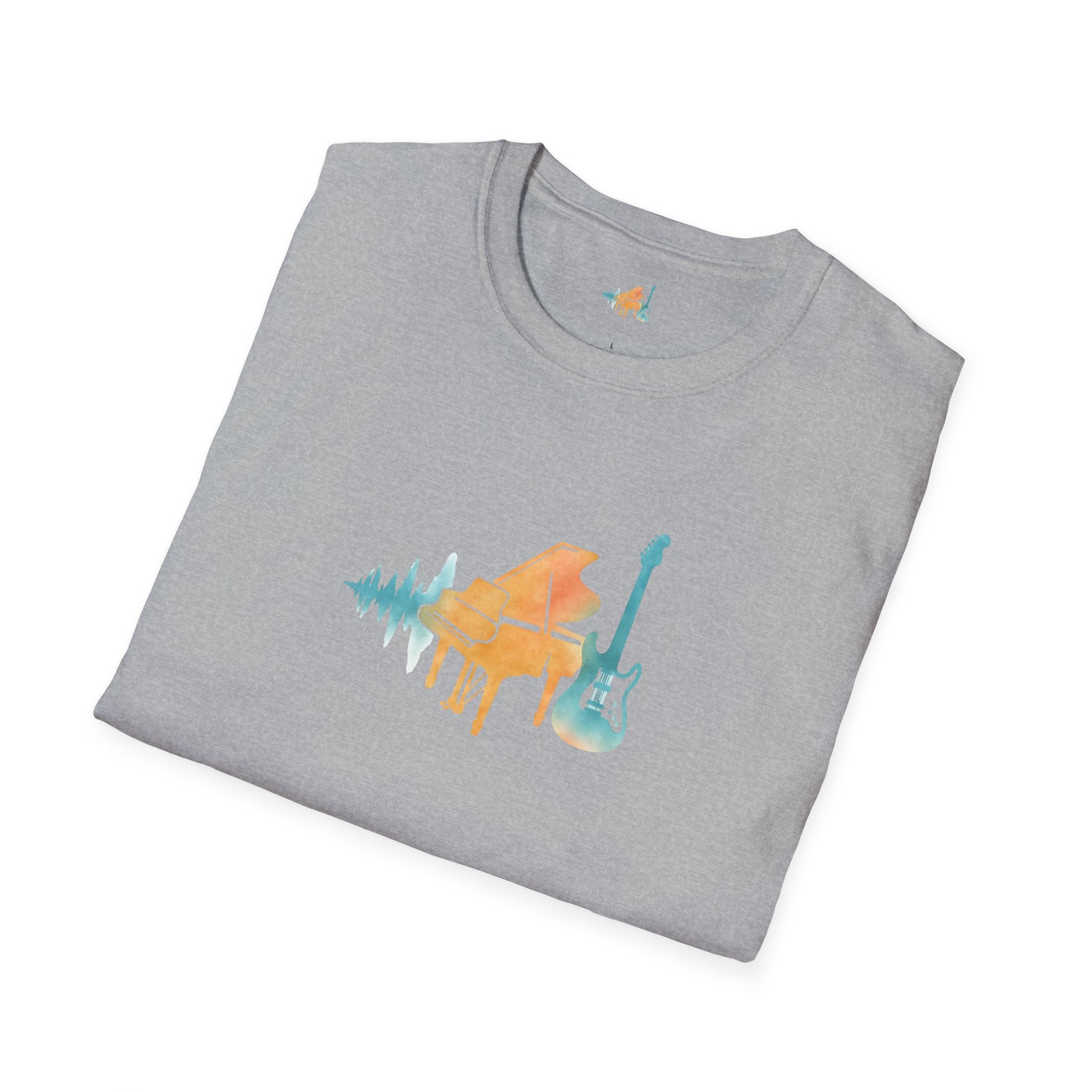 Piano and Guitar T-Shirt