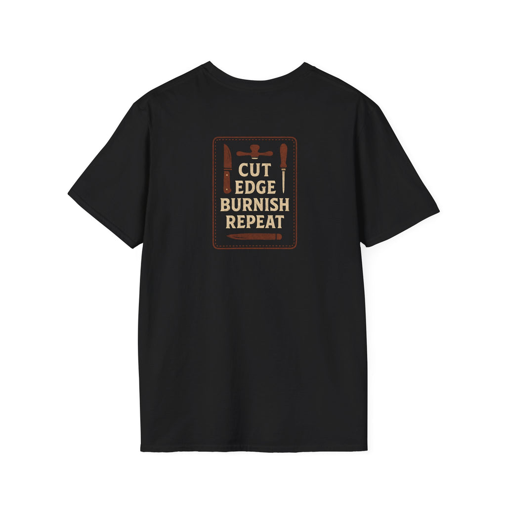Cut Edge Burnish Repeat T-Shirt