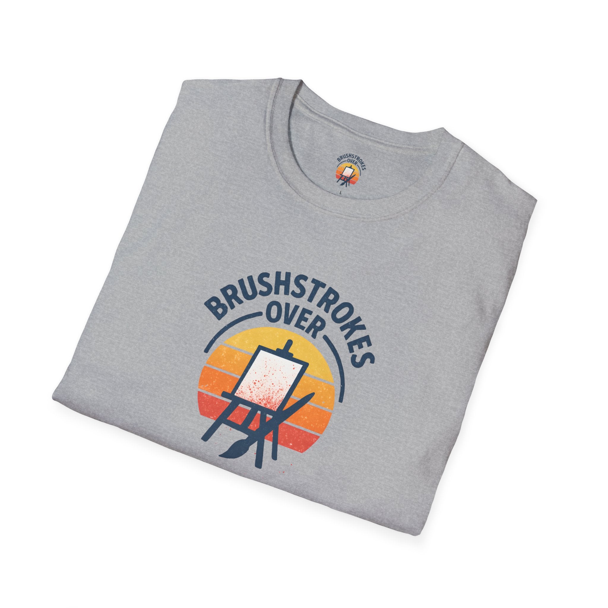 Brushstrokes Over Sunset T-Shirt