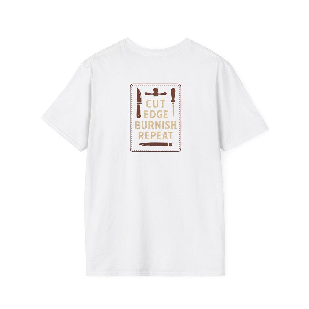 Cut Edge Burnish Repeat T-Shirt