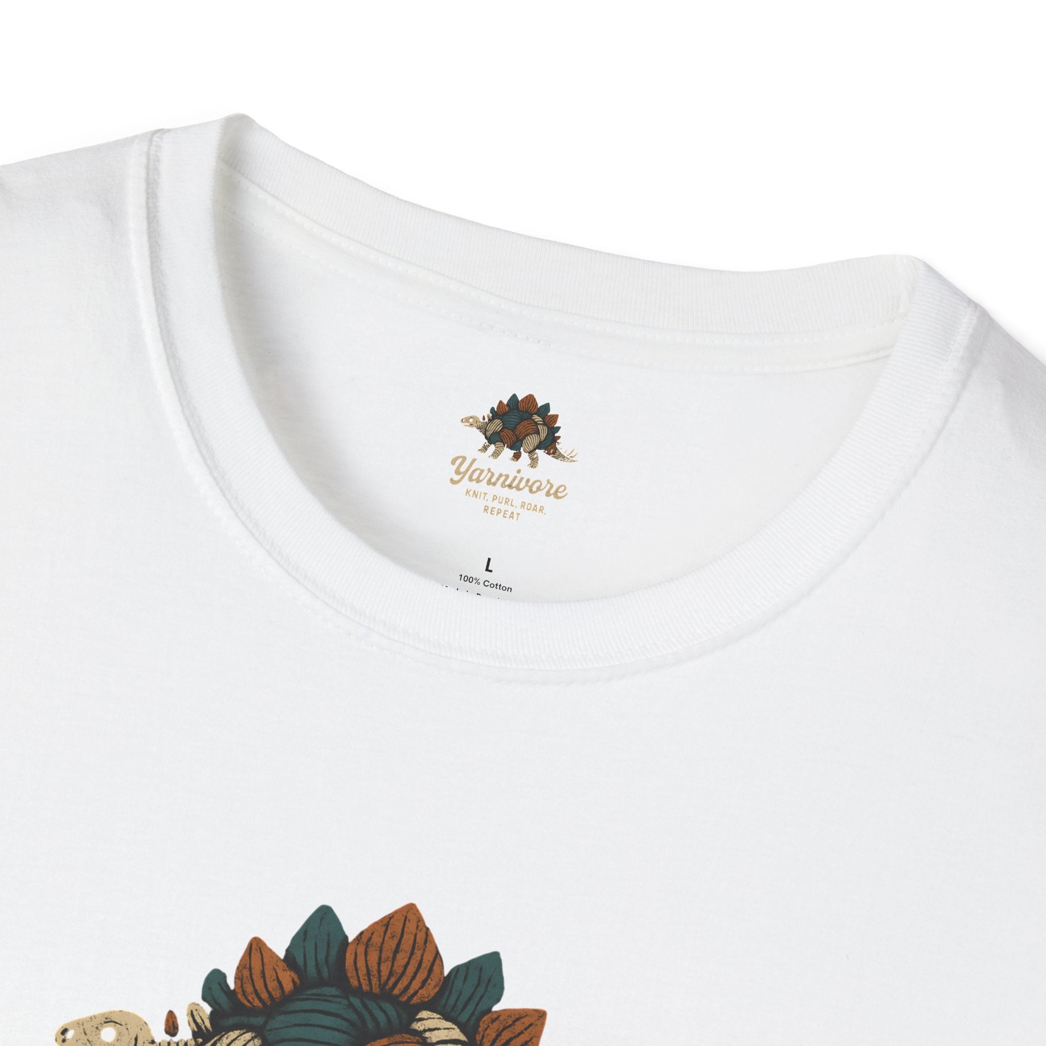 Yarnivore Knit Purl Roar T-Shirt