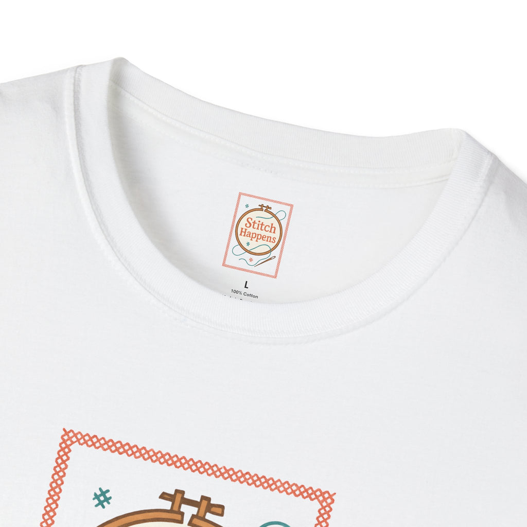 Stitch Happens Embroidery T-Shirt