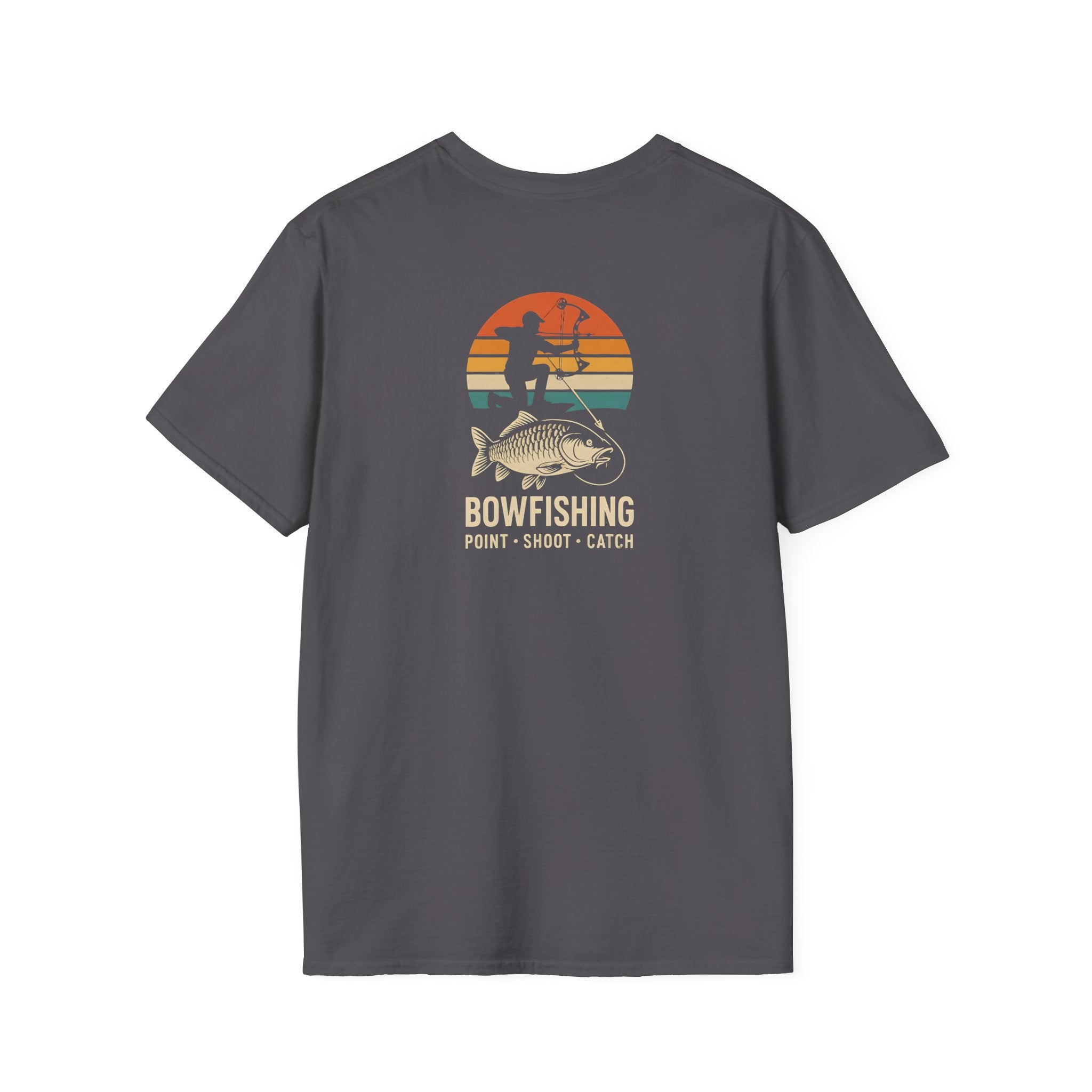 Bowfishing Point Shoot Catch T-Shirt