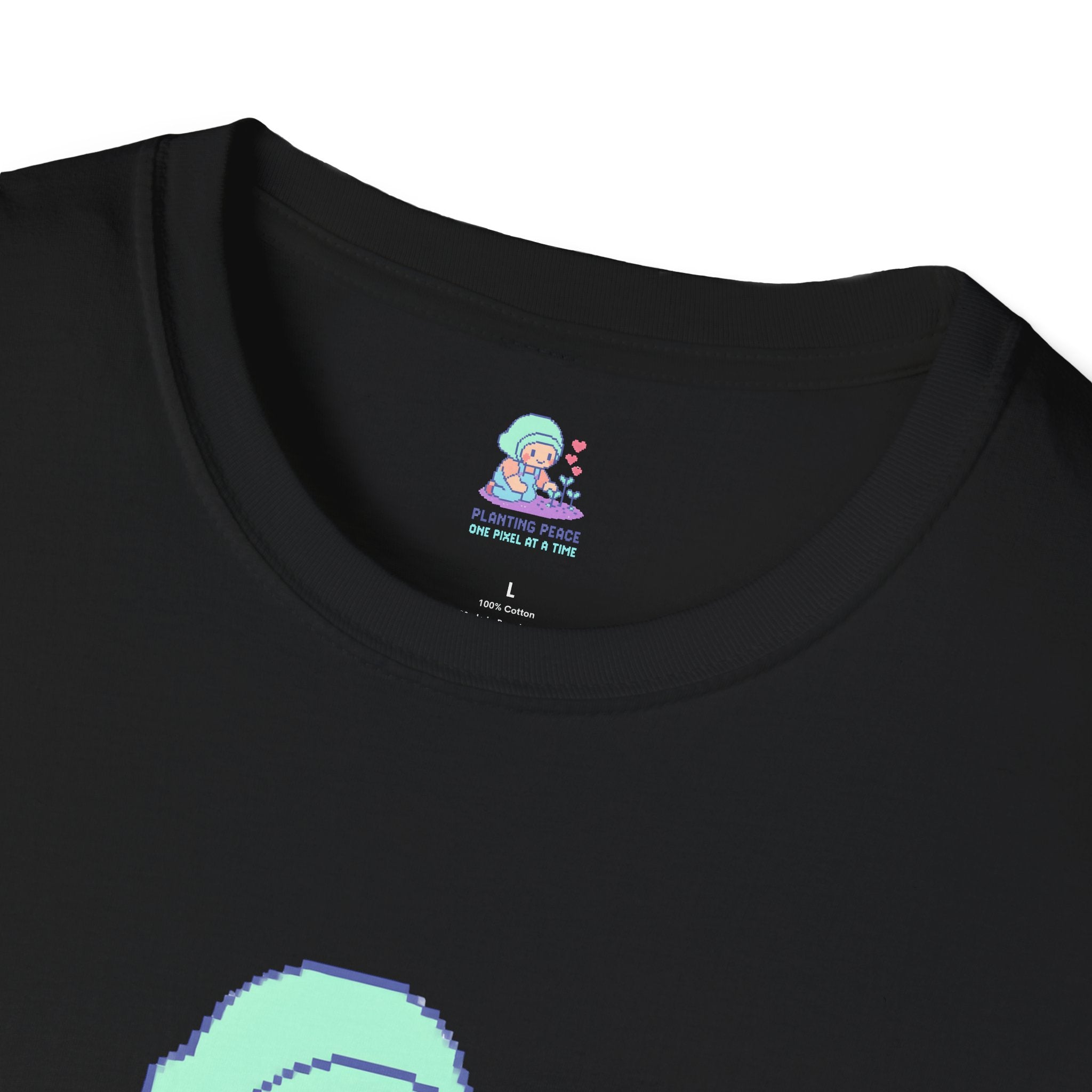 Planting Peace Pixel Art T-Shirt