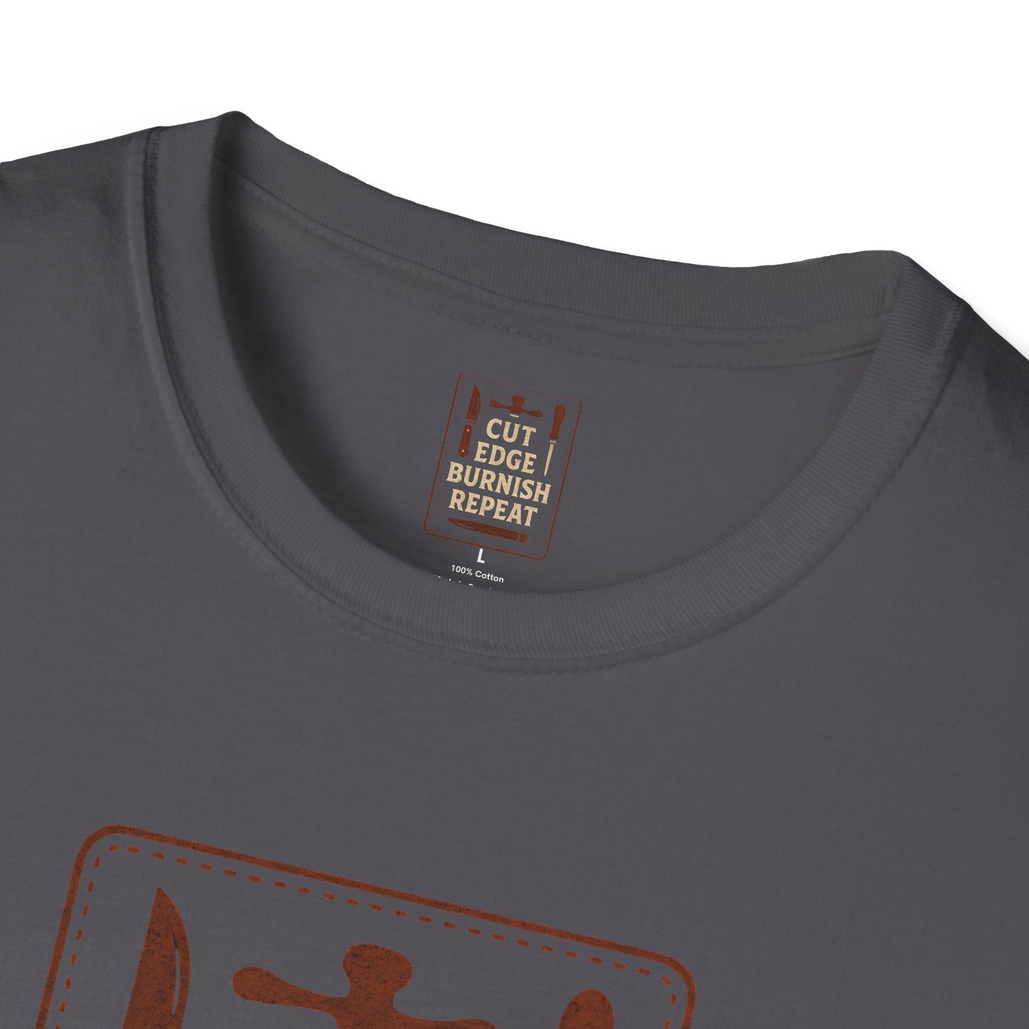 Cut Edge Burnish Repeat T-Shirt