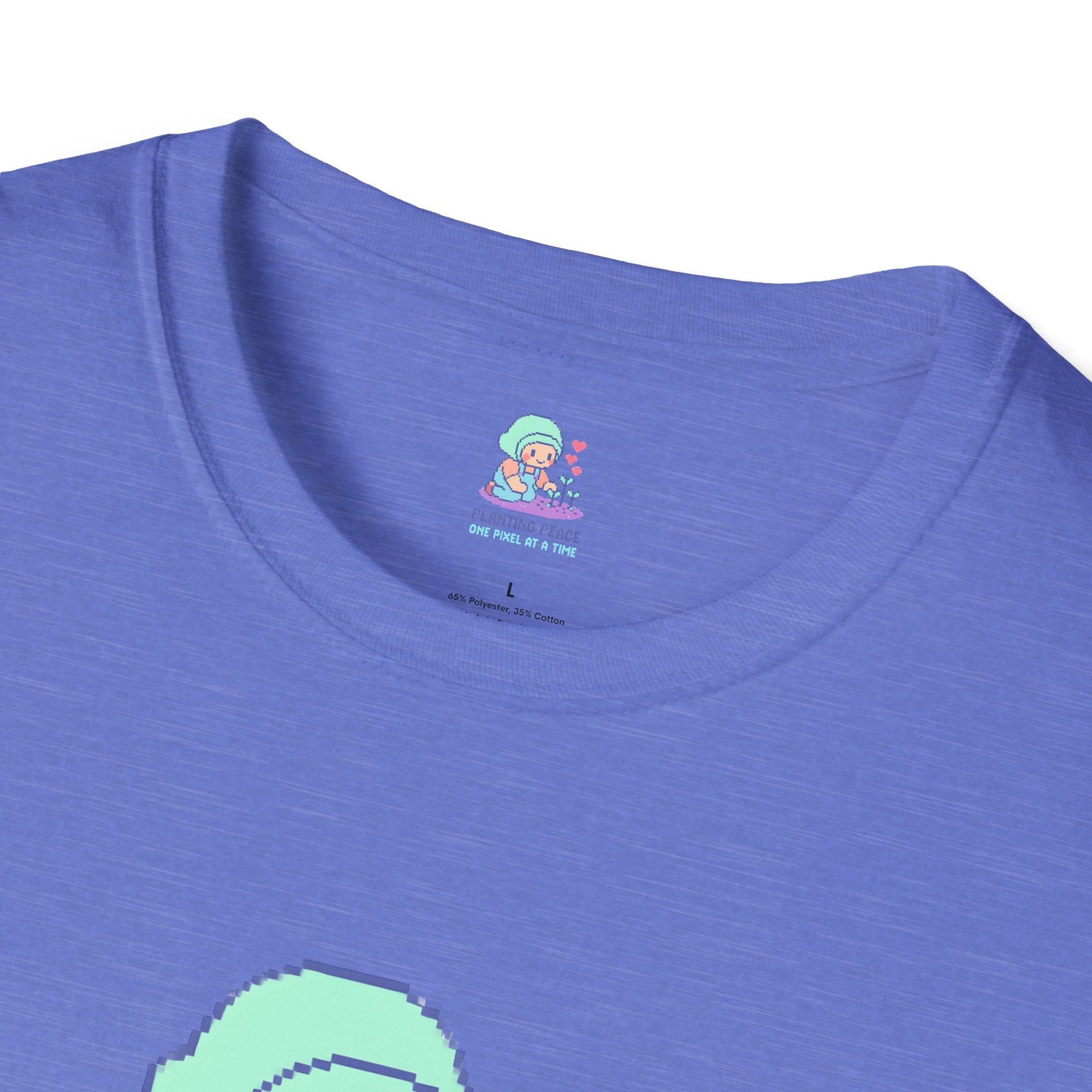 Planting Peace Pixel Art T-Shirt