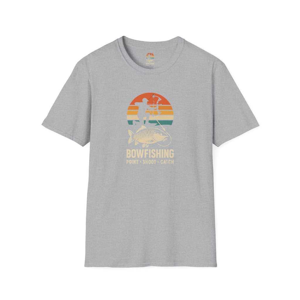 Bowfishing Point Shoot Catch T-Shirt
