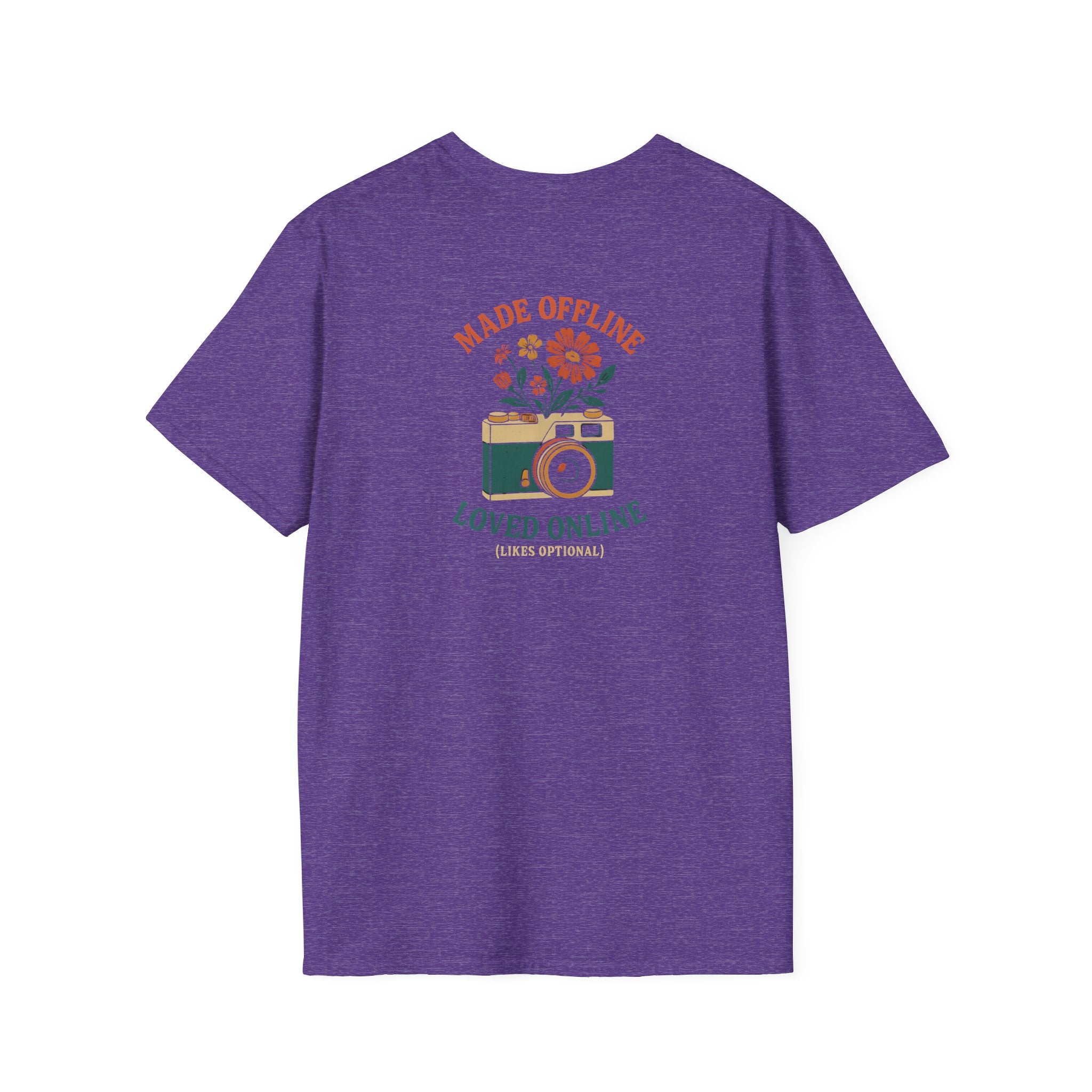 Camera with Flowers T-Shirt