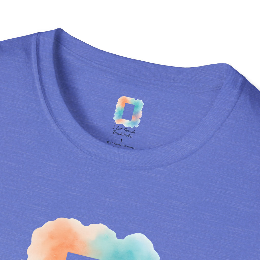 Watercolor Photo Frame T-Shirt