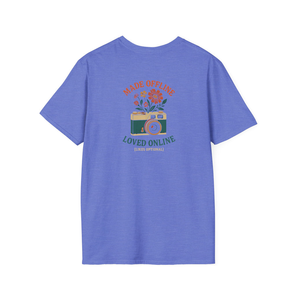 Camera with Flowers T-Shirt