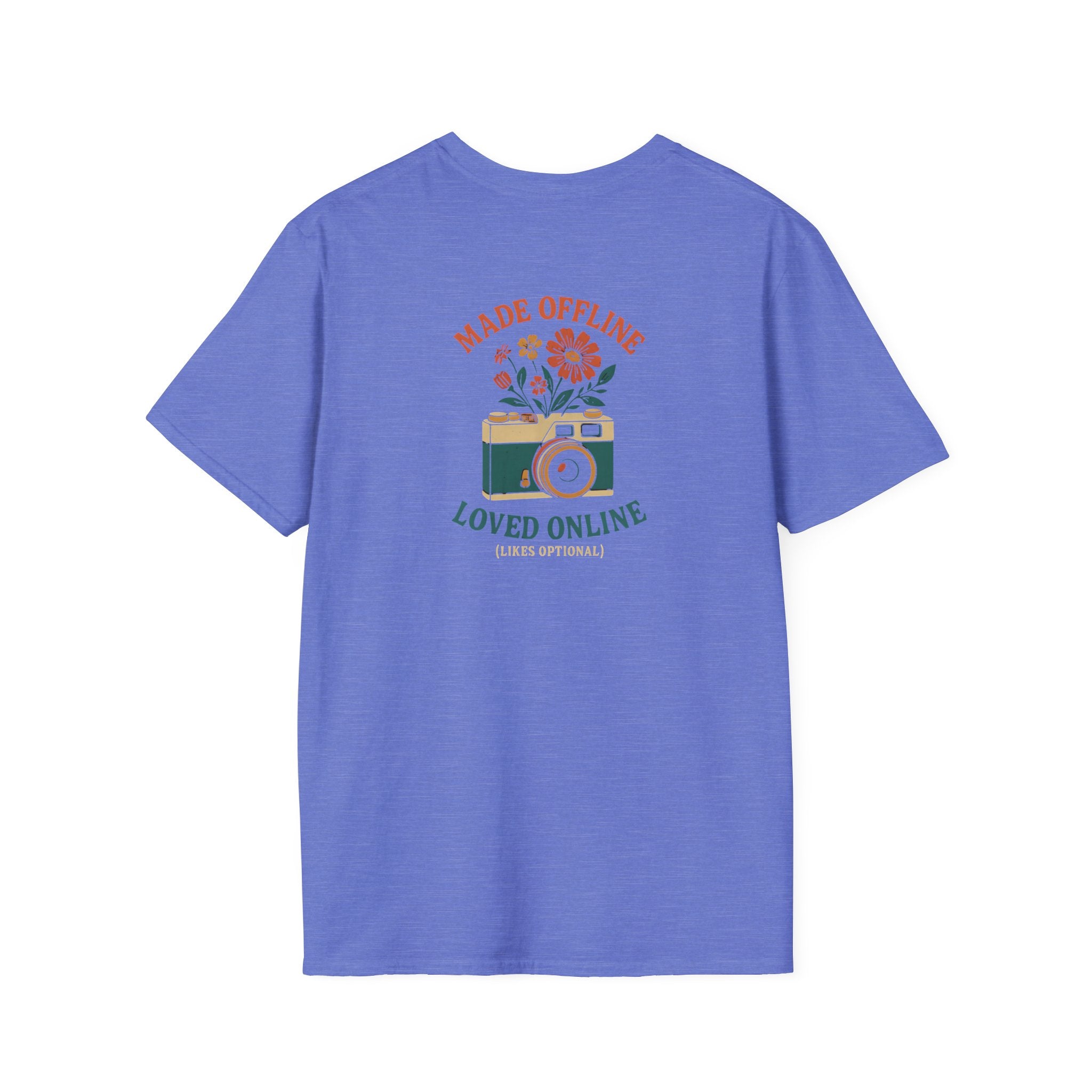 Camera with Flowers T-Shirt