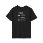 Eat Sleep Travel Repeat T-Shirt