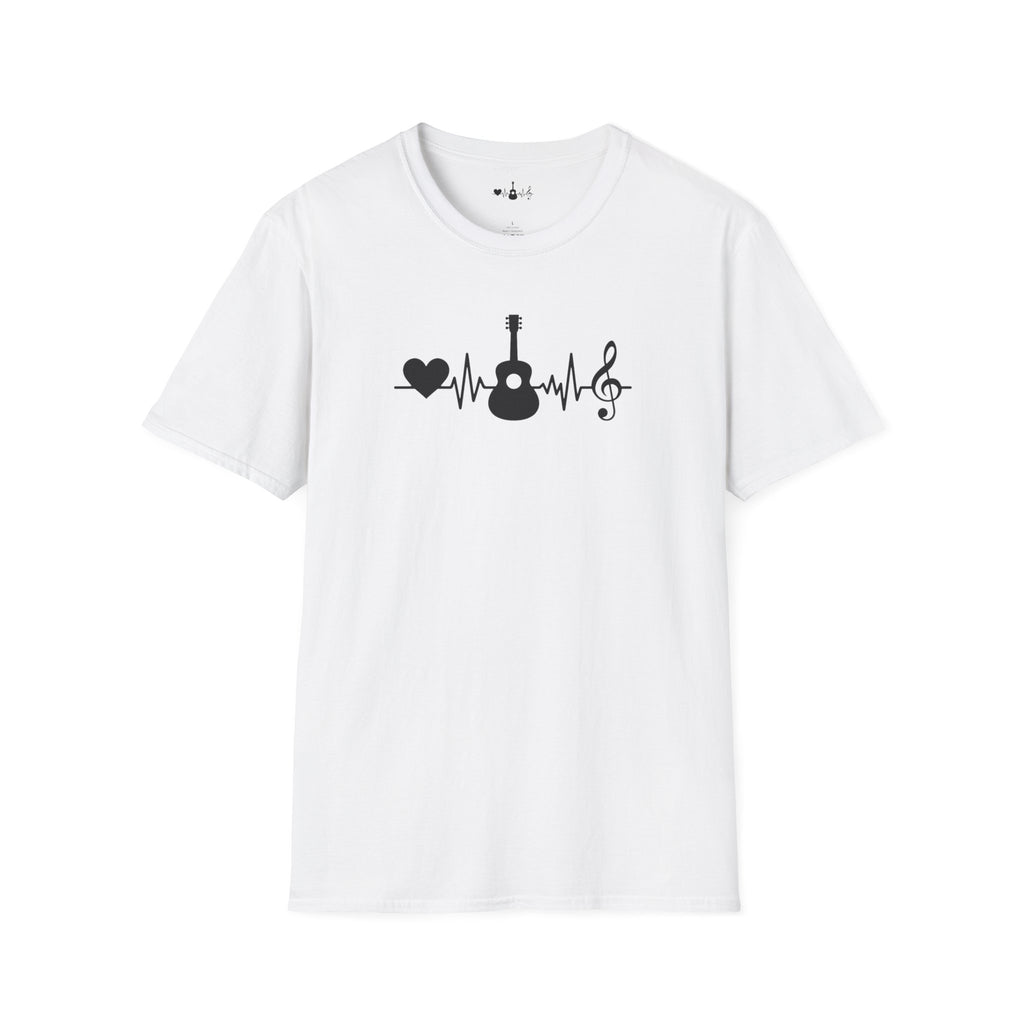 Heartbeat Guitar Music T-Shirt