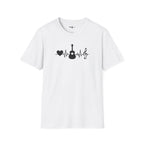 Heartbeat Guitar Music T-Shirt