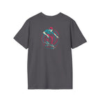 Skateboarder performing trick T-Shirt