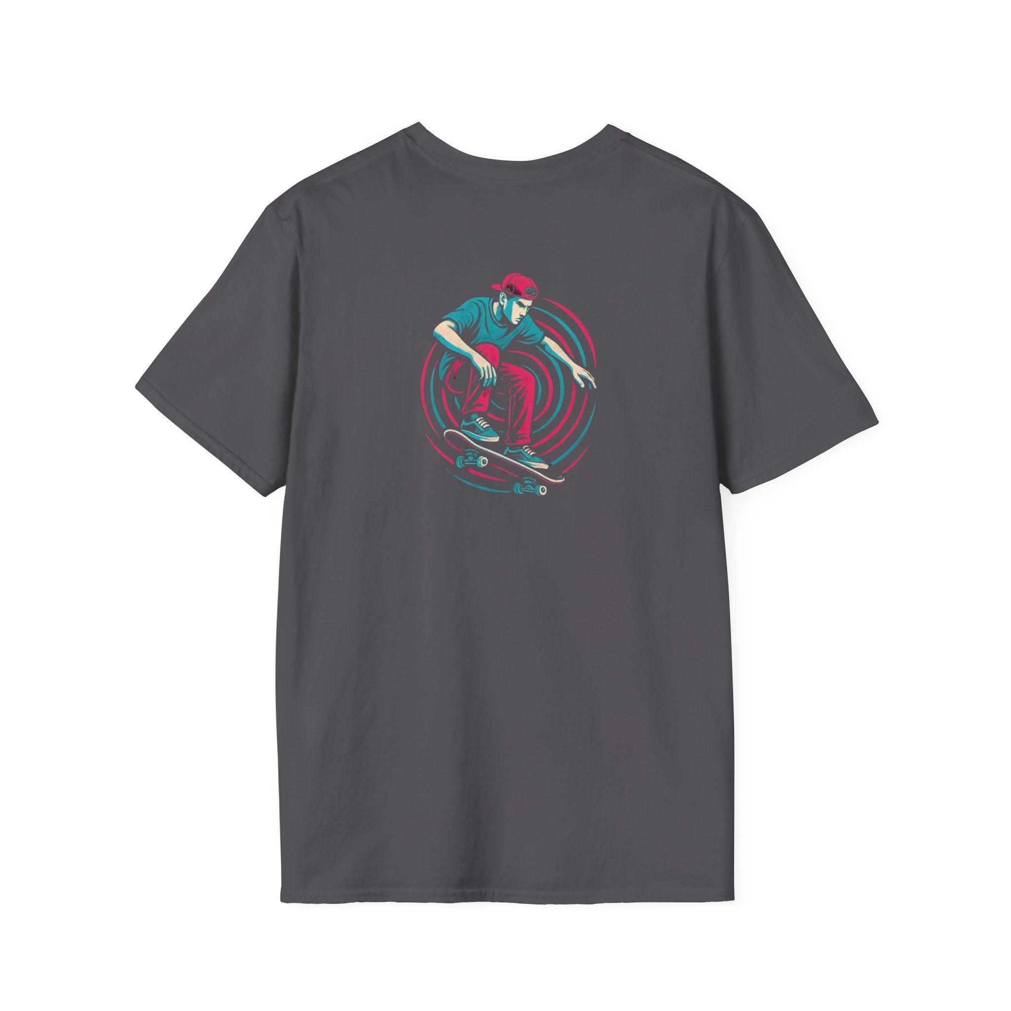 Skateboarder performing trick T-Shirt
