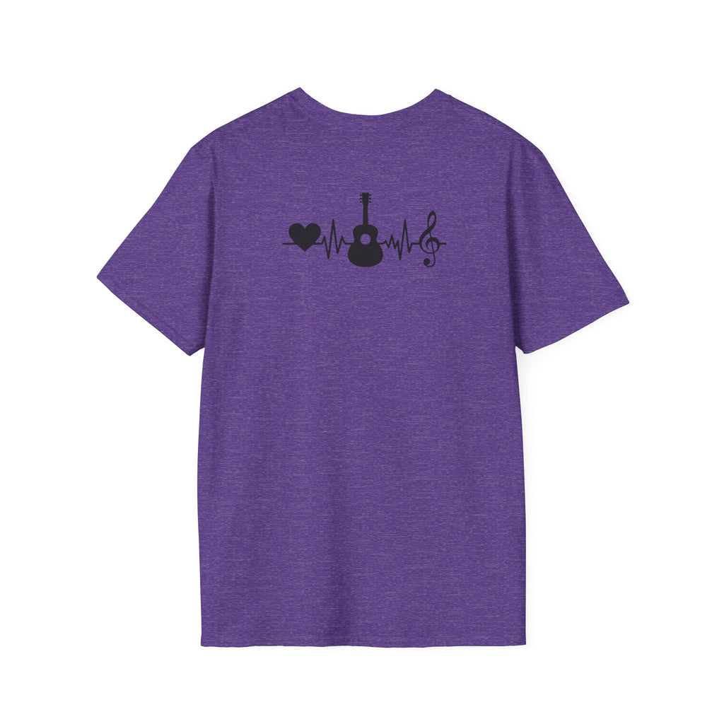 Heartbeat Guitar Music T-Shirt