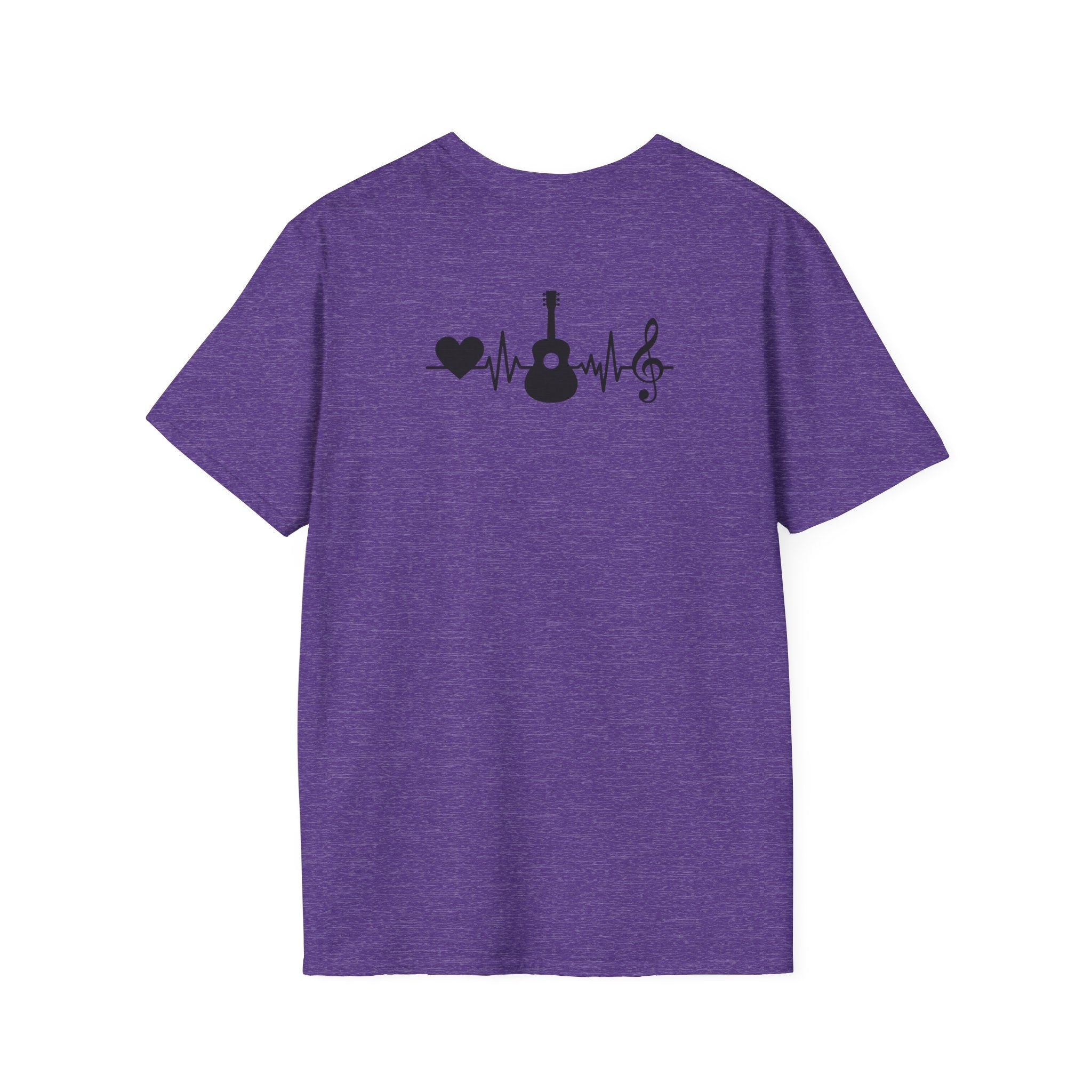 Heartbeat Guitar Music T-Shirt