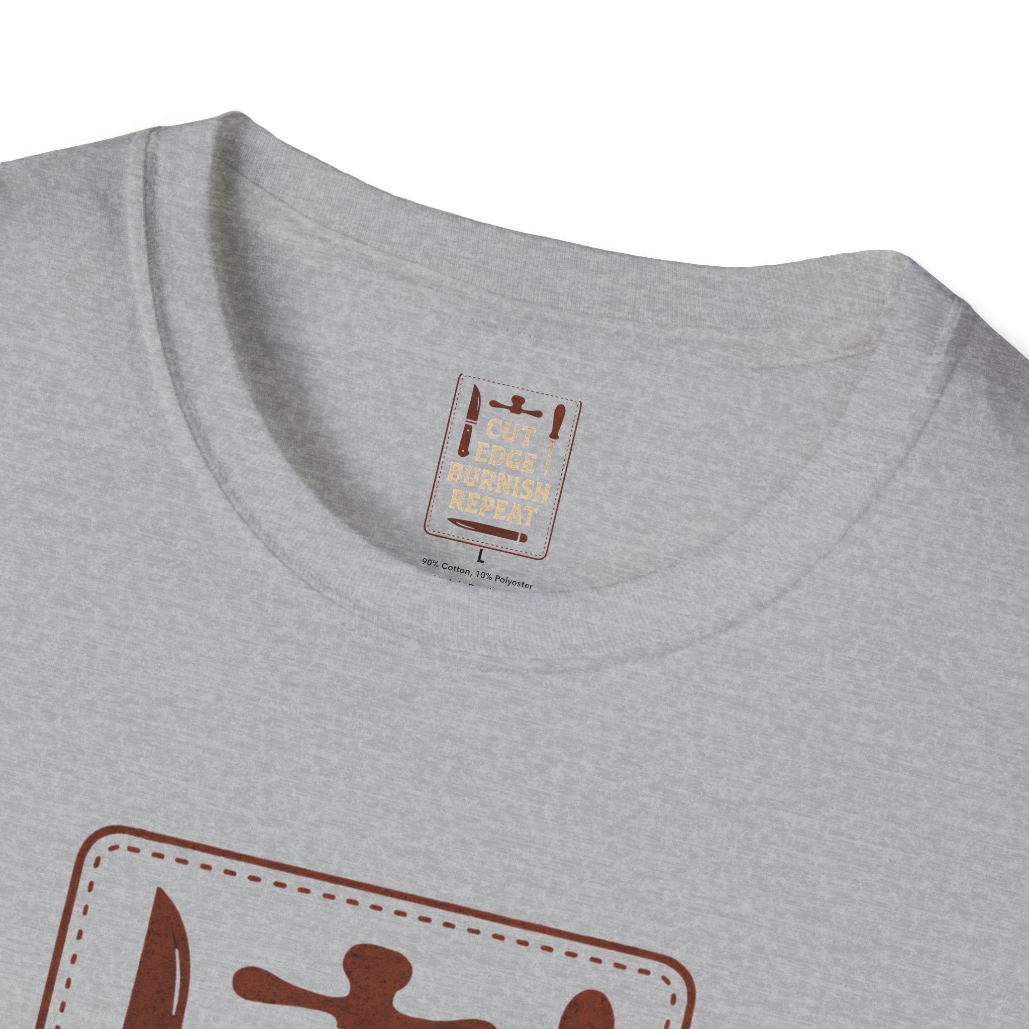 Cut Edge Burnish Repeat T-Shirt