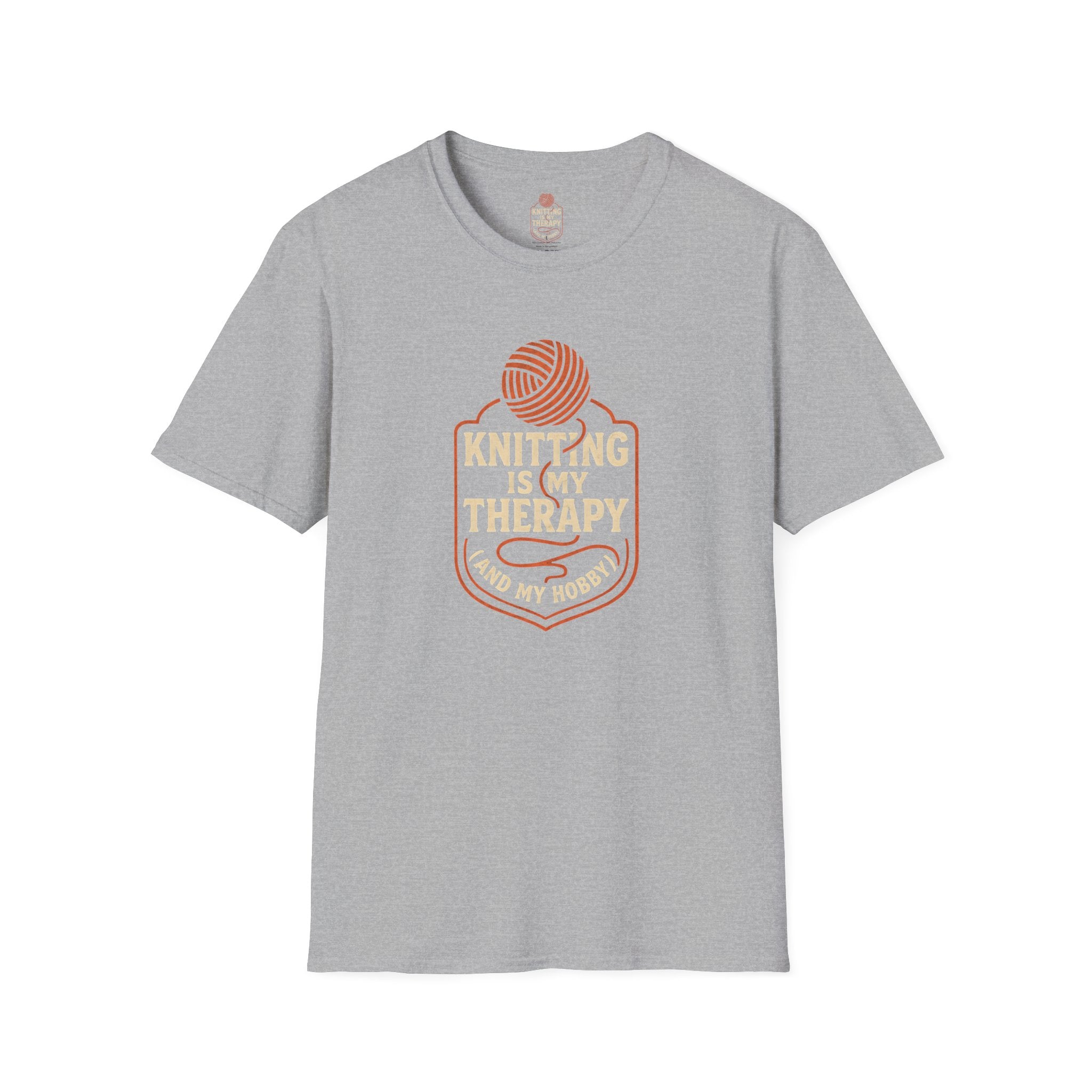 Knitting Is Therapy T-Shirt