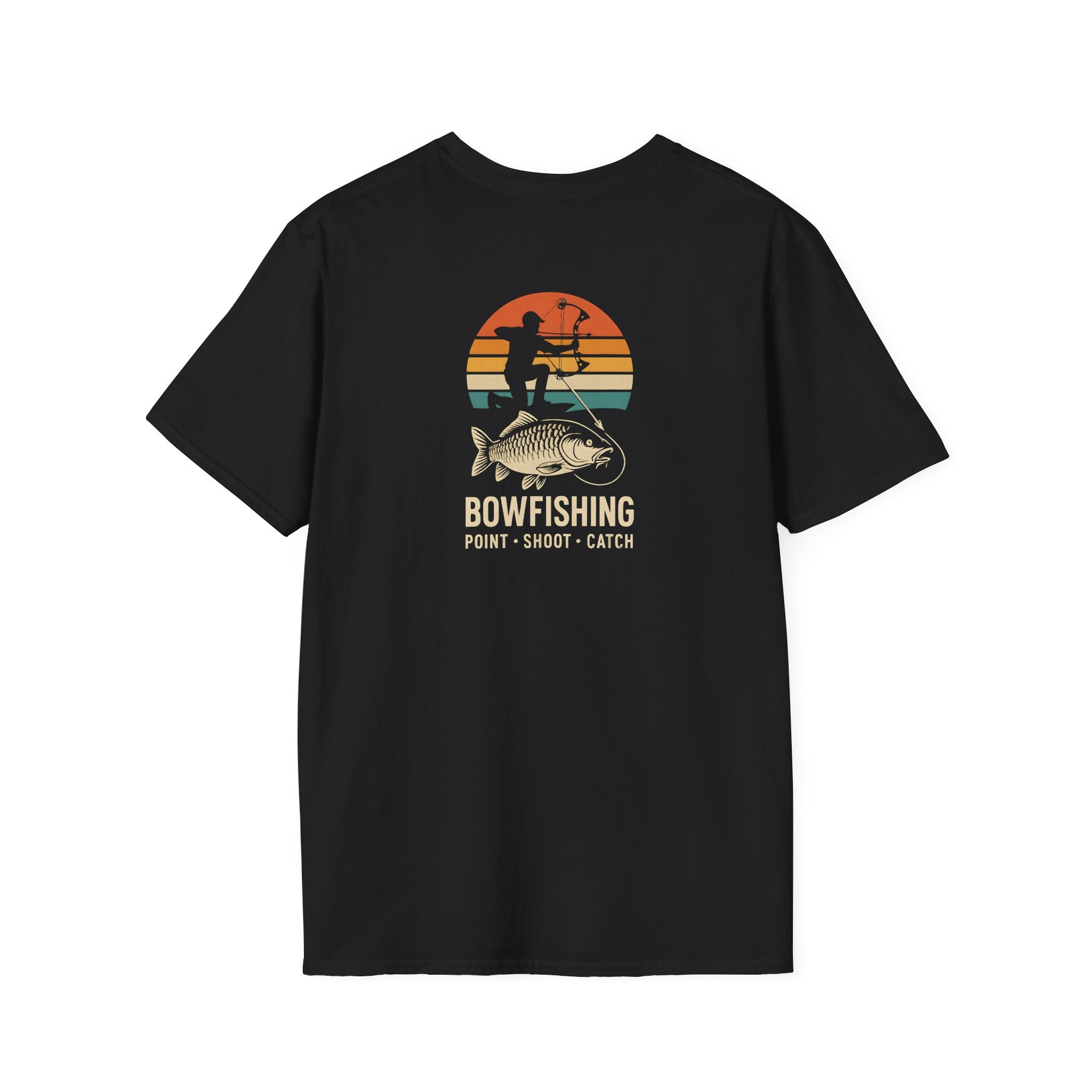 Bowfishing Point Shoot Catch T-Shirt
