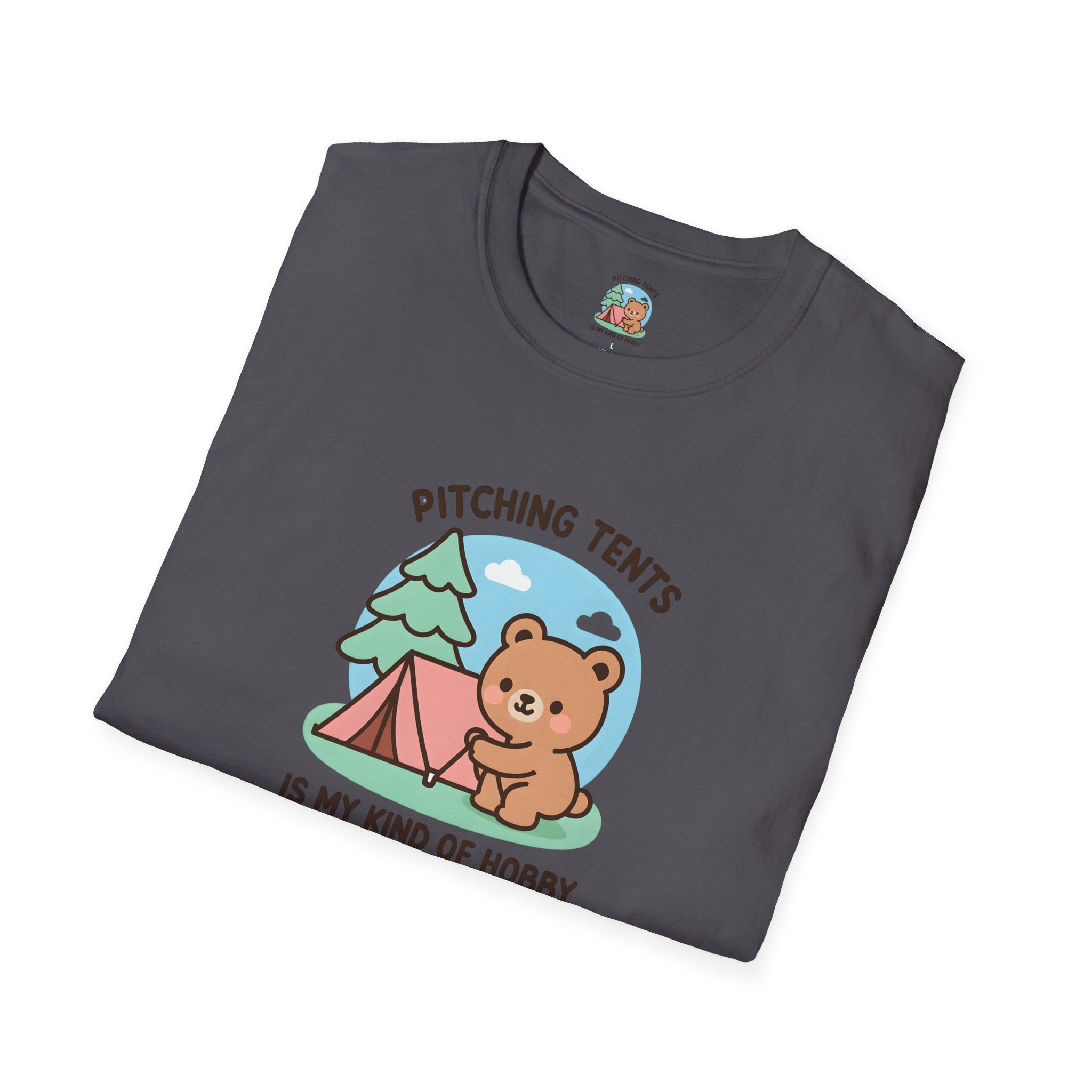 Bear Camping Tent T-Shirt