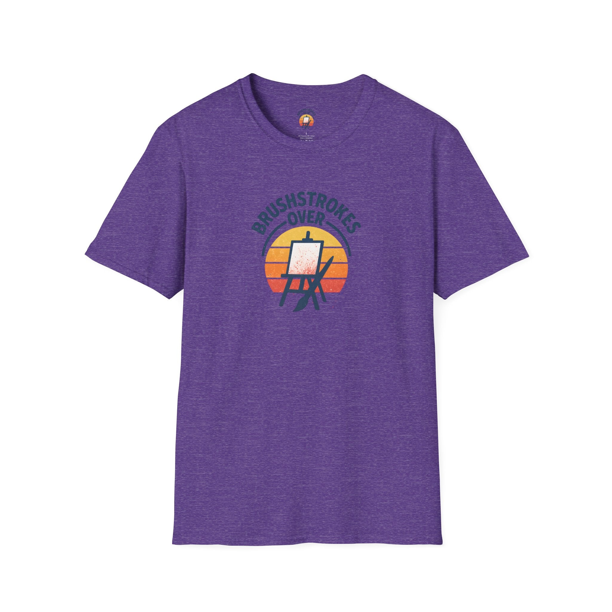 Brushstrokes Over Sunset T-Shirt