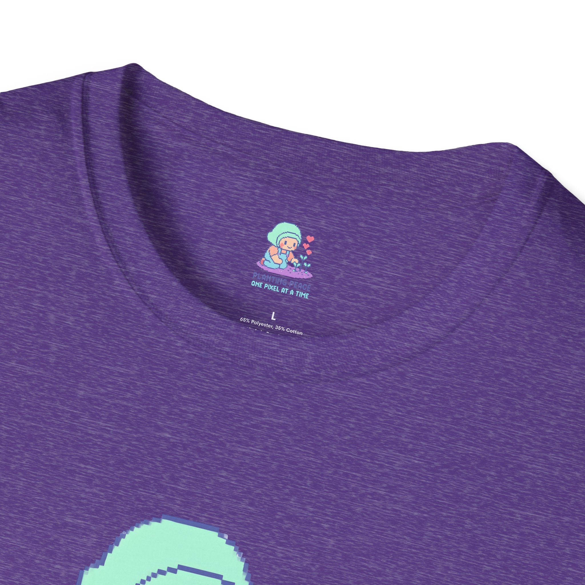 Planting Peace Pixel Art T-Shirt