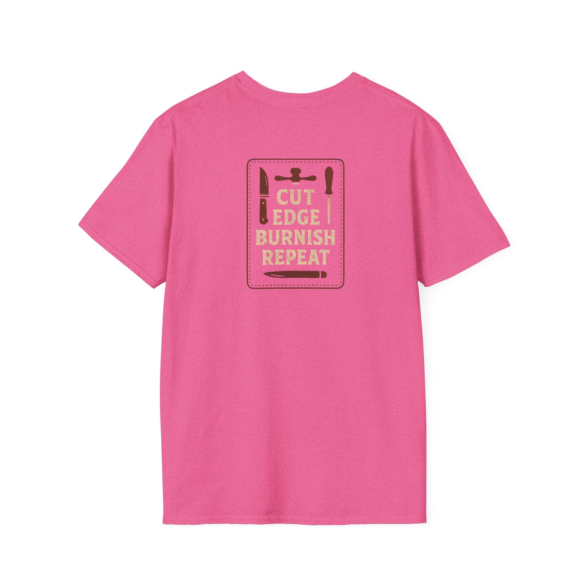Cut Edge Burnish Repeat T-Shirt