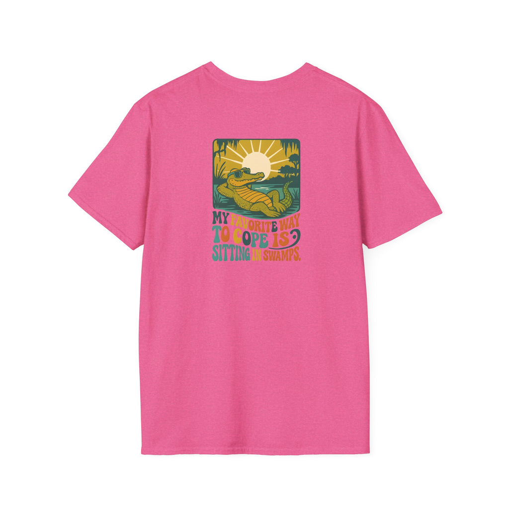 Alligator lounging in swamp T-Shirt