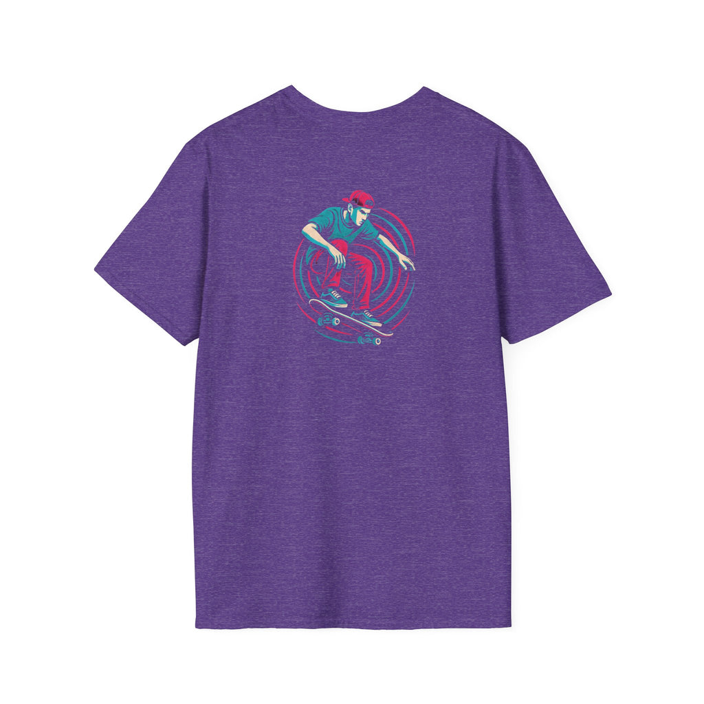 Skateboarder performing trick T-Shirt