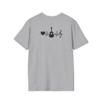 Heartbeat Guitar Music T-Shirt